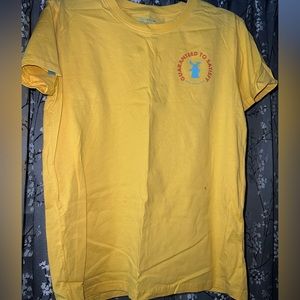 Women’s yellow Dutch bros shirt size large